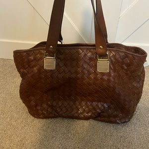 Michael Kors Newbury Weave Purse